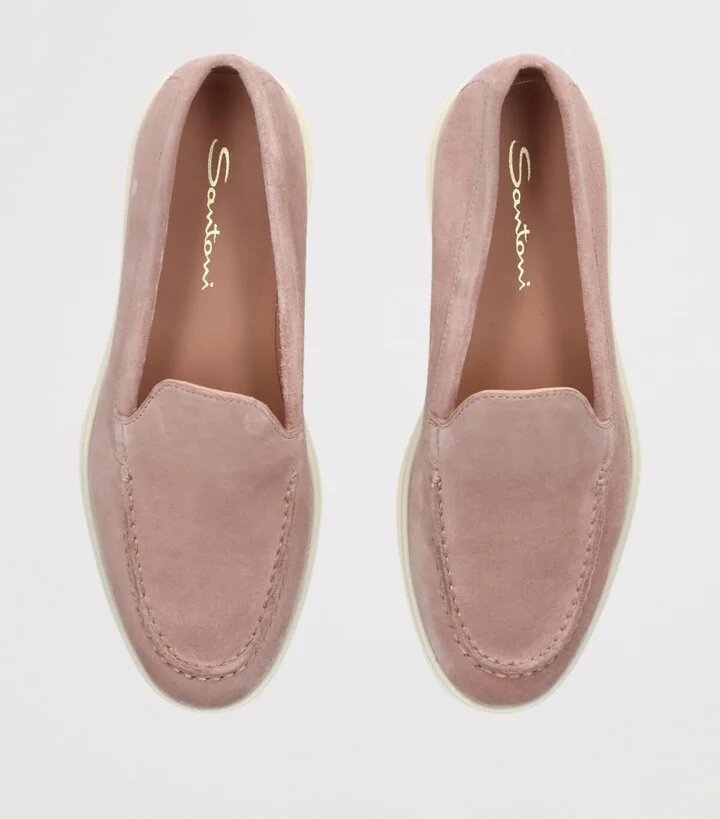 Santoni Suede Detroit Loafers - Image 4