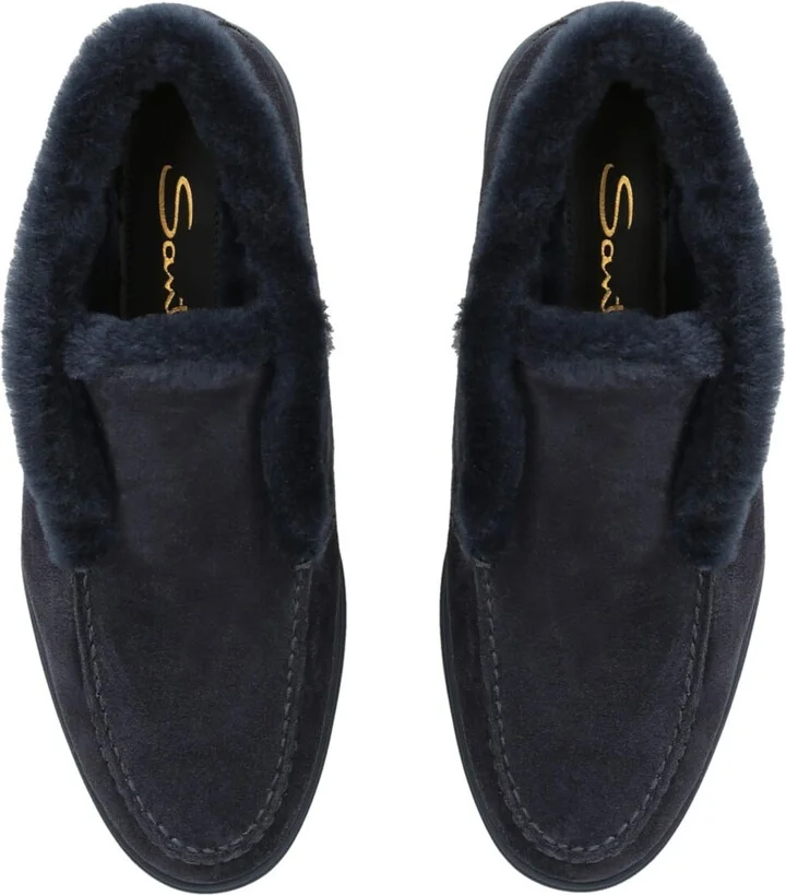 Santoni Suede Fortune Ankle Boots - Image 4
