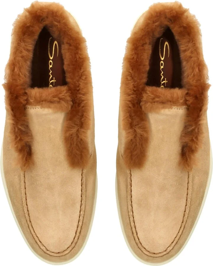 Santoni Suede Fortune Ankle Boots - Image 4
