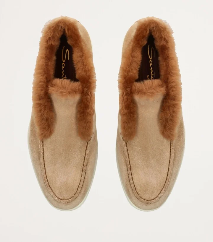Santoni Suede Fortune Ankle Boots - Image 4