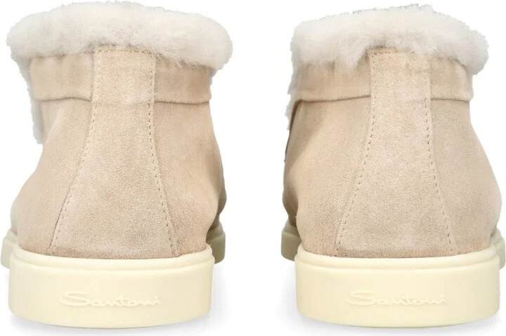 Santoni Suede Fortune Ankle Boots - Image 2