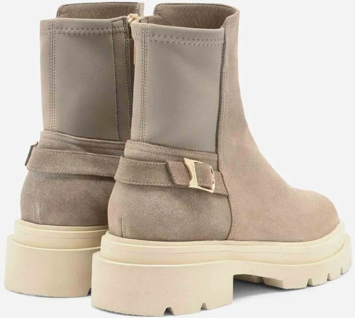 Santoni Suede Leather Boots - Image 4