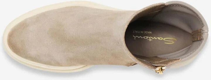 Santoni Suede Leather Boots - Image 5