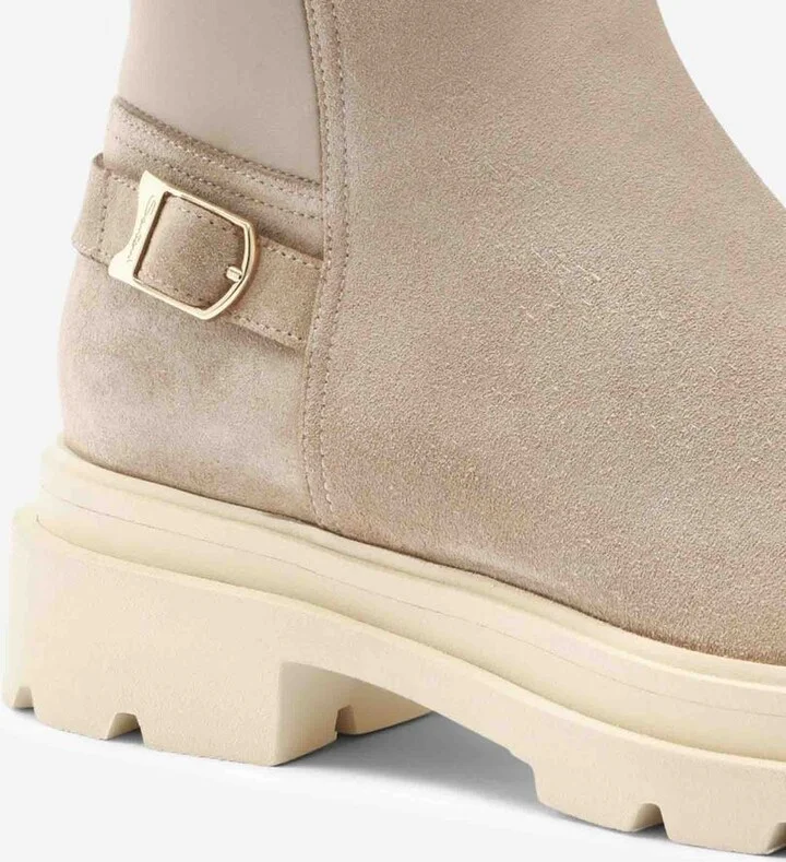 Santoni Suede Leather Boots - Image 6