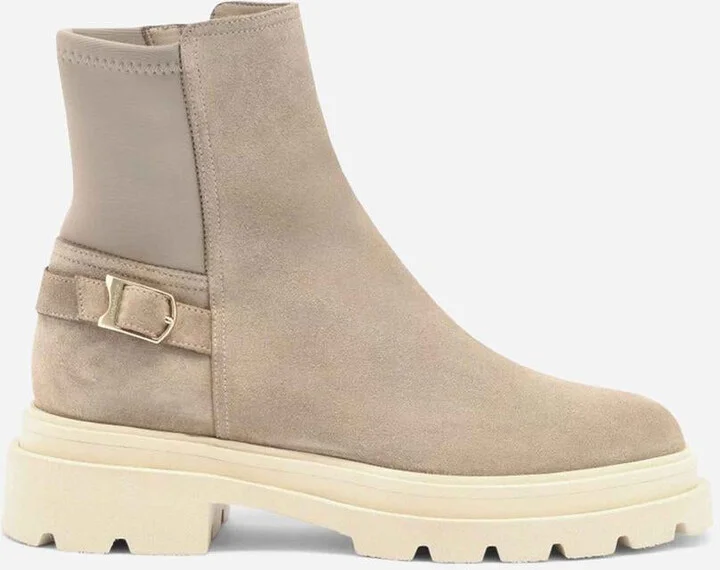Santoni Suede Leather Boots