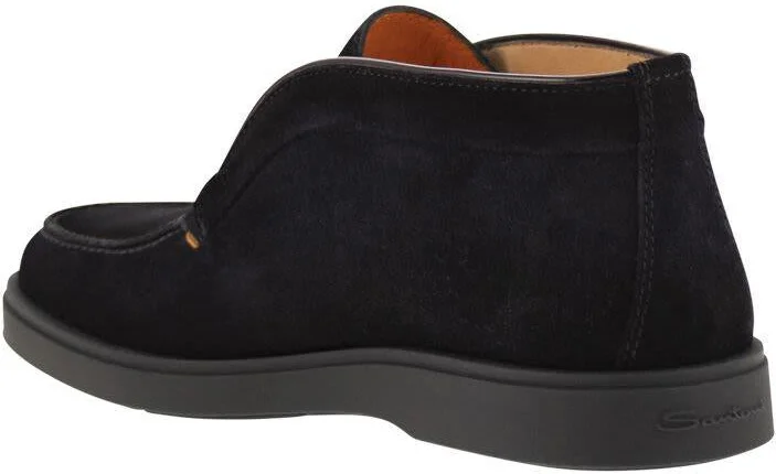Santoni Suede Leather Desert Boot - Image 3