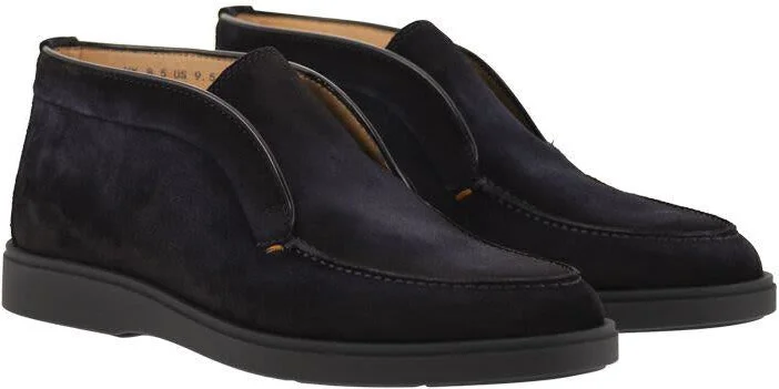 Santoni Suede Leather Desert Boot - Image 4