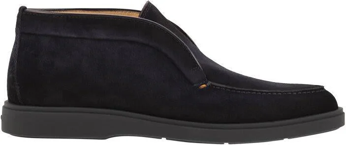 Santoni Suede Leather Desert Boot