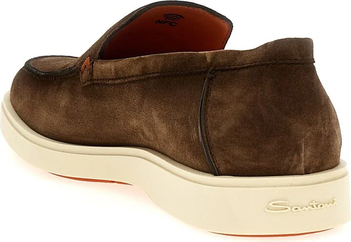 Santoni Suede Loafers - Image 3