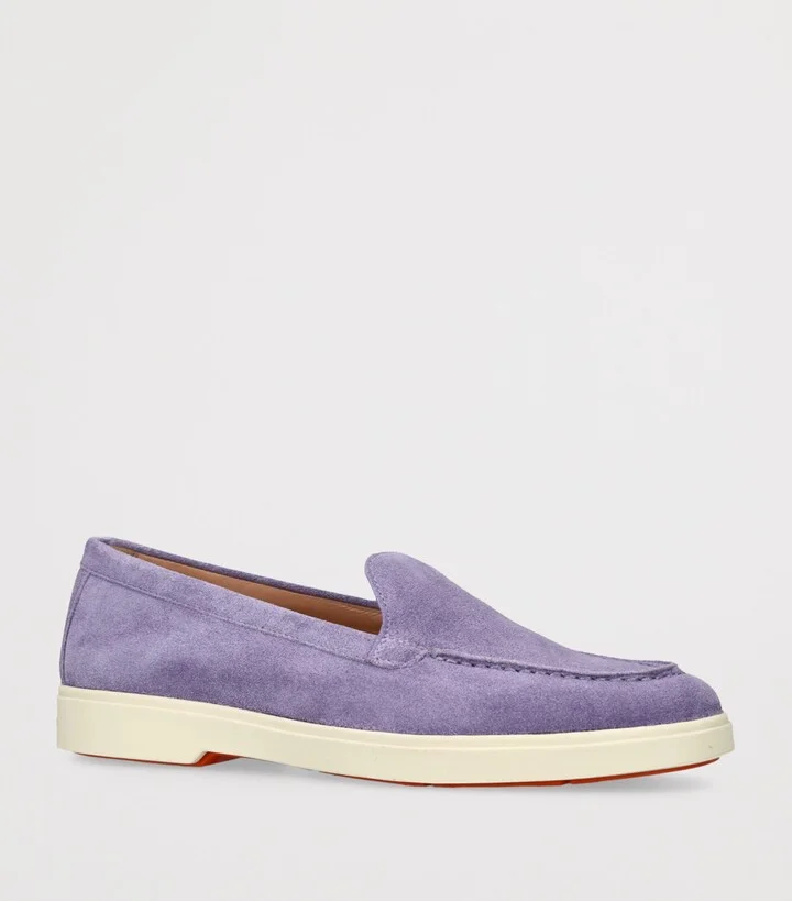 Santoni Suede Loafers - Image 3