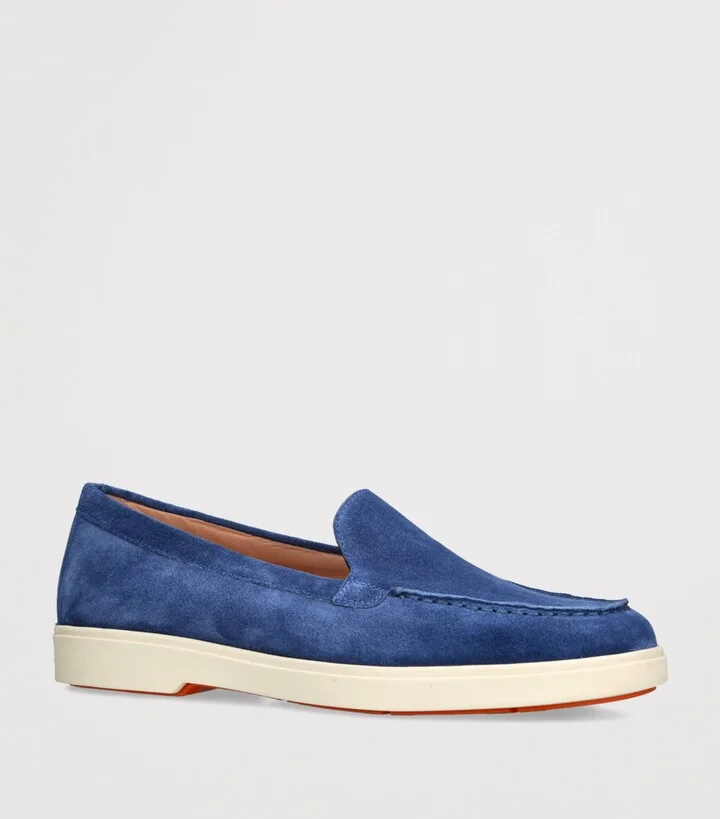 Santoni Suede Loafers - Image 3