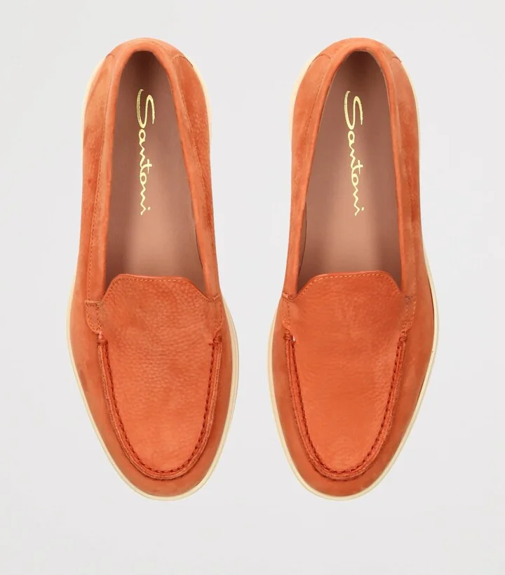 Santoni Suede Loafers - Image 4