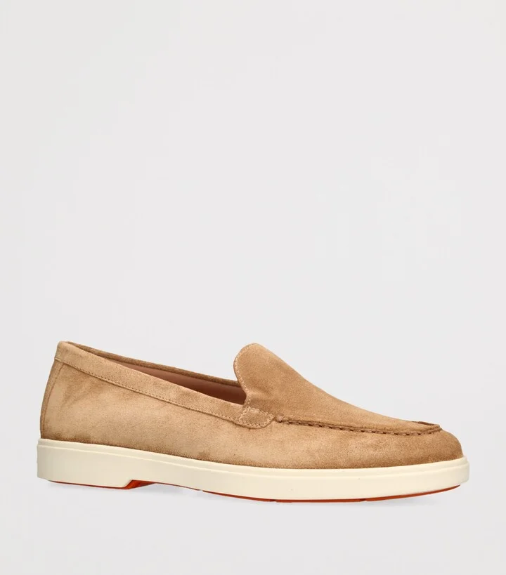 Santoni Suede Loafers - Image 3