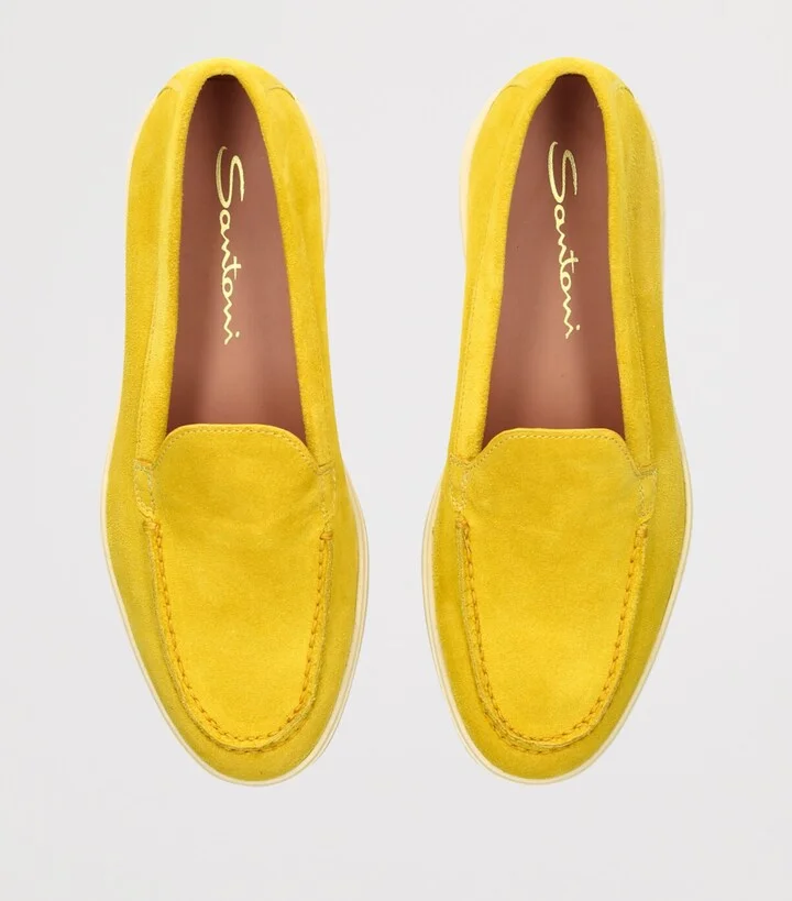 Santoni Suede Loafers - Image 4