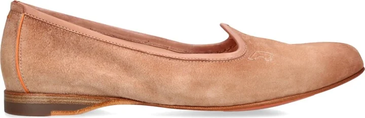 Santoni Suede Loafers
