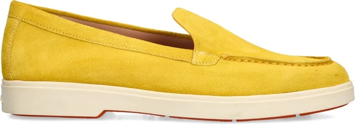 Santoni Suede Loafers