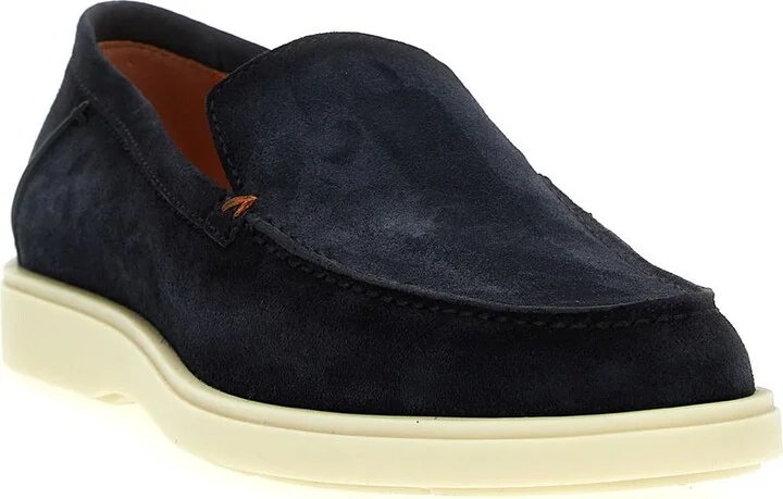 Santoni Suede Moccasin - Image 2
