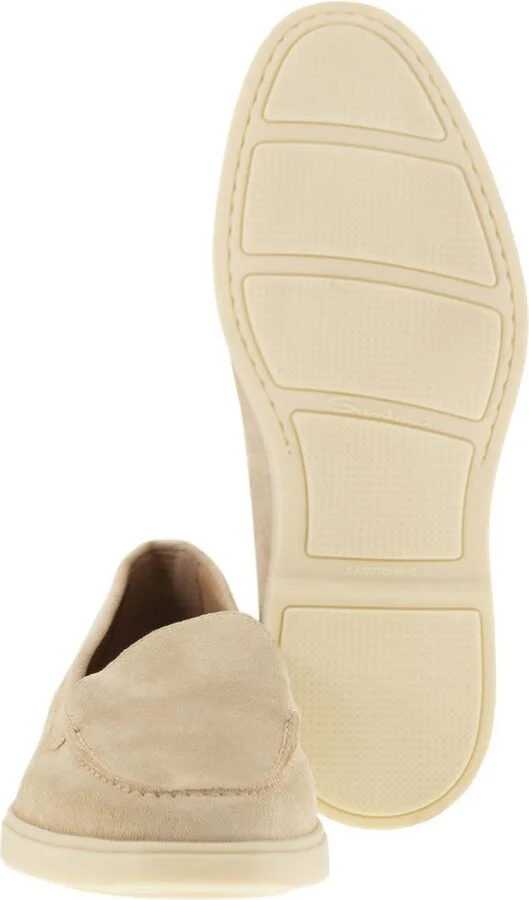 Santoni Suede Moccasin - Image 5