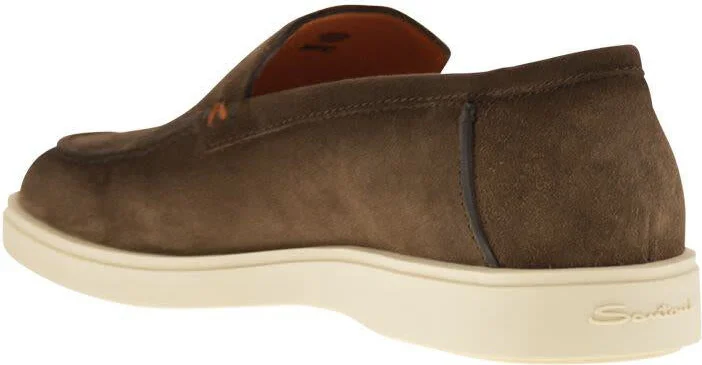 Santoni Suede Moccasin - Image 3