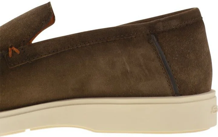 Santoni Suede Moccasin - Image 7