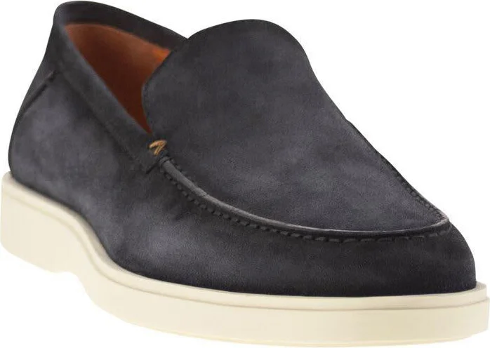 Santoni Suede Moccasin - Image 2