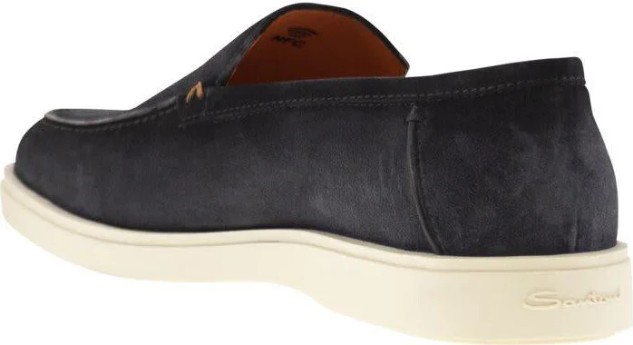 Santoni Suede Moccasin - Image 3
