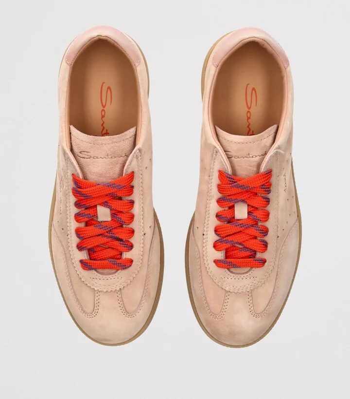 Santoni Suede Oly Pulse Sneakers - Image 4