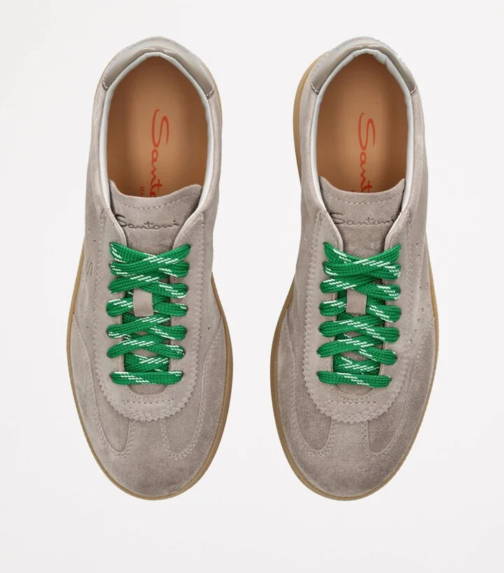 Santoni Suede Oly Pulse Sneakers - Image 4