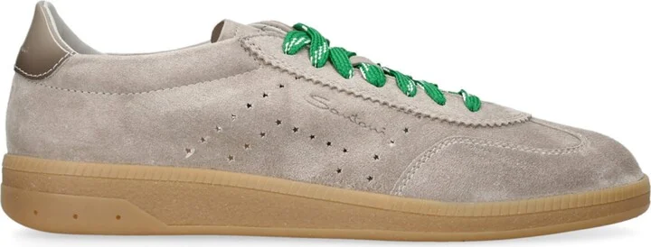 Santoni Suede Oly Pulse Sneakers