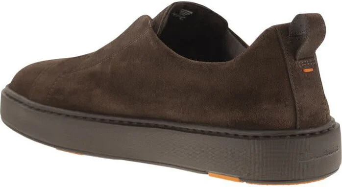Santoni Suede Slip-On Trainer - Image 3