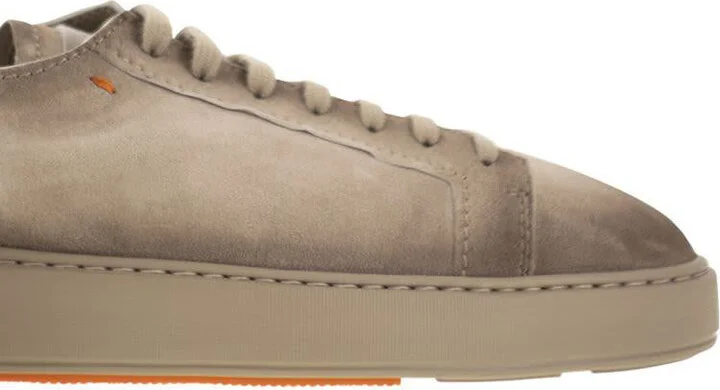 Santoni Suede Sneaker - Image 6