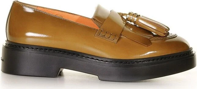 Santoni Tassel-Detailed Loafers