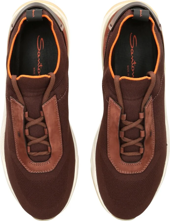 Santoni Technical-Knit Runner Sneakers - Image 4