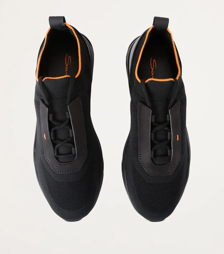 Santoni Technical-Knit Runner Sneakers - Image 4