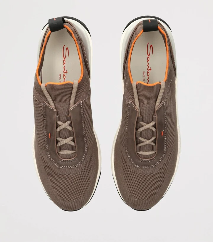 Santoni Technical-Knit Runner Sneakers - Image 4