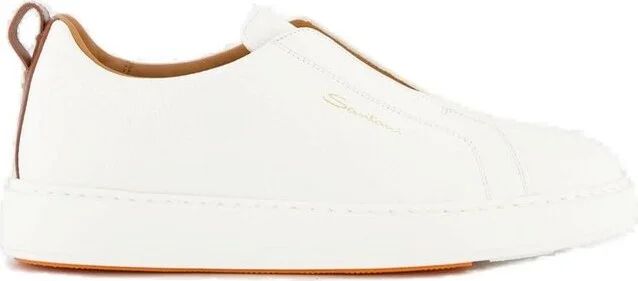 Santoni Victor Round Toe Loafers