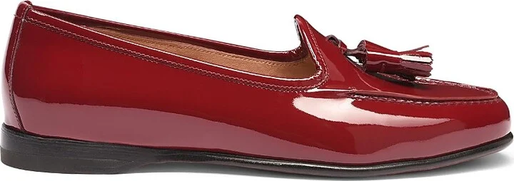 Santoni Women's Andrea Patent Tassel