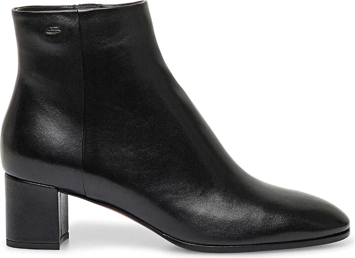Santoni Women's Halfrida Zip Up Bootie