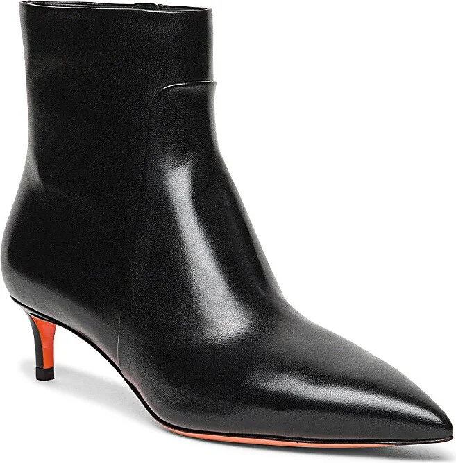 Santoni Women's Leather Ankle Boot