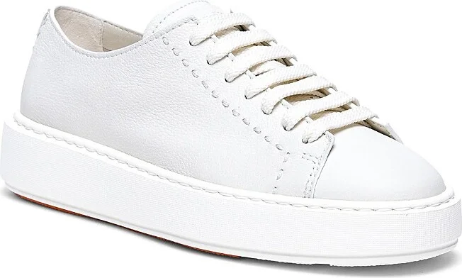 Santoni Women's Leather Sneaker