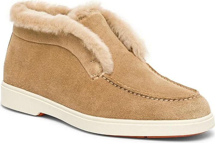 Santoni Women's Suede Desert Boot