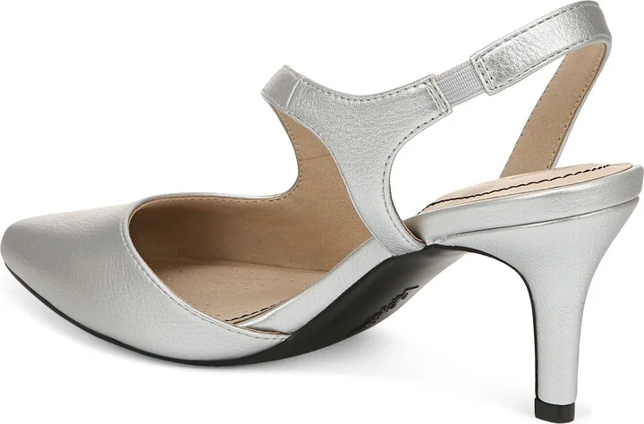 Santorini Asymmetric Pointed Toe Pump - Image 2