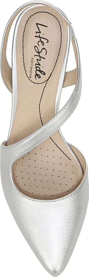 Santorini Asymmetric Pointed Toe Pump - Image 5