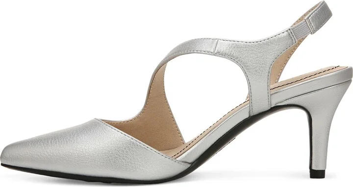 Santorini Asymmetric Pointed Toe Pump - Image 9