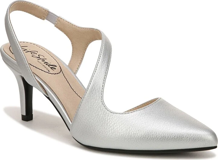 Santorini Asymmetric Pointed Toe Pump
