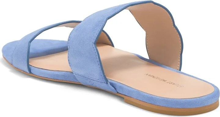 Santorini Scallop Slide Sandal - Image 7