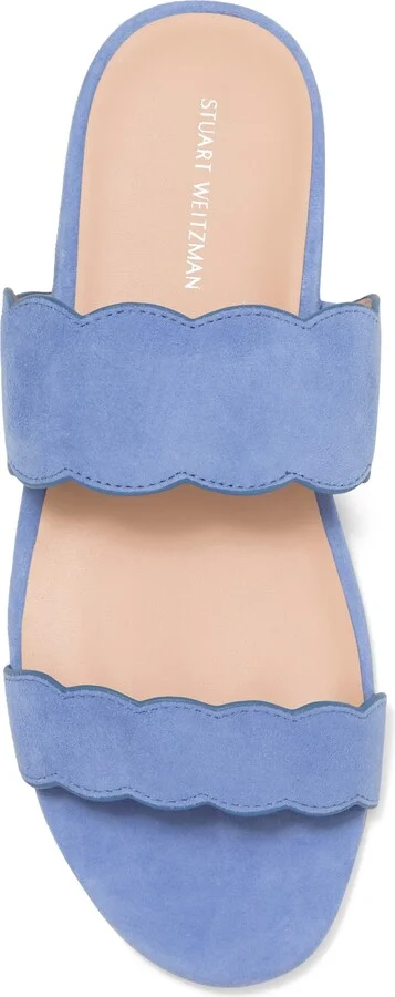 Santorini Scallop Slide Sandal - Image 9