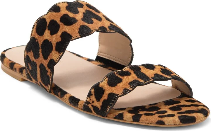 Santorini Scallop Slide Sandal