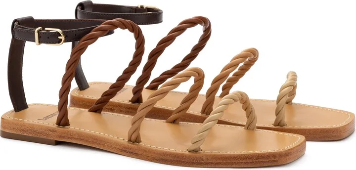 Santorini Twist Strap Sandal