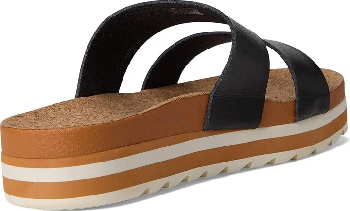 Sanuk Alt-itude Women's Wedge Shoes Black : 10 B - Medium, Synthetic - Image 4